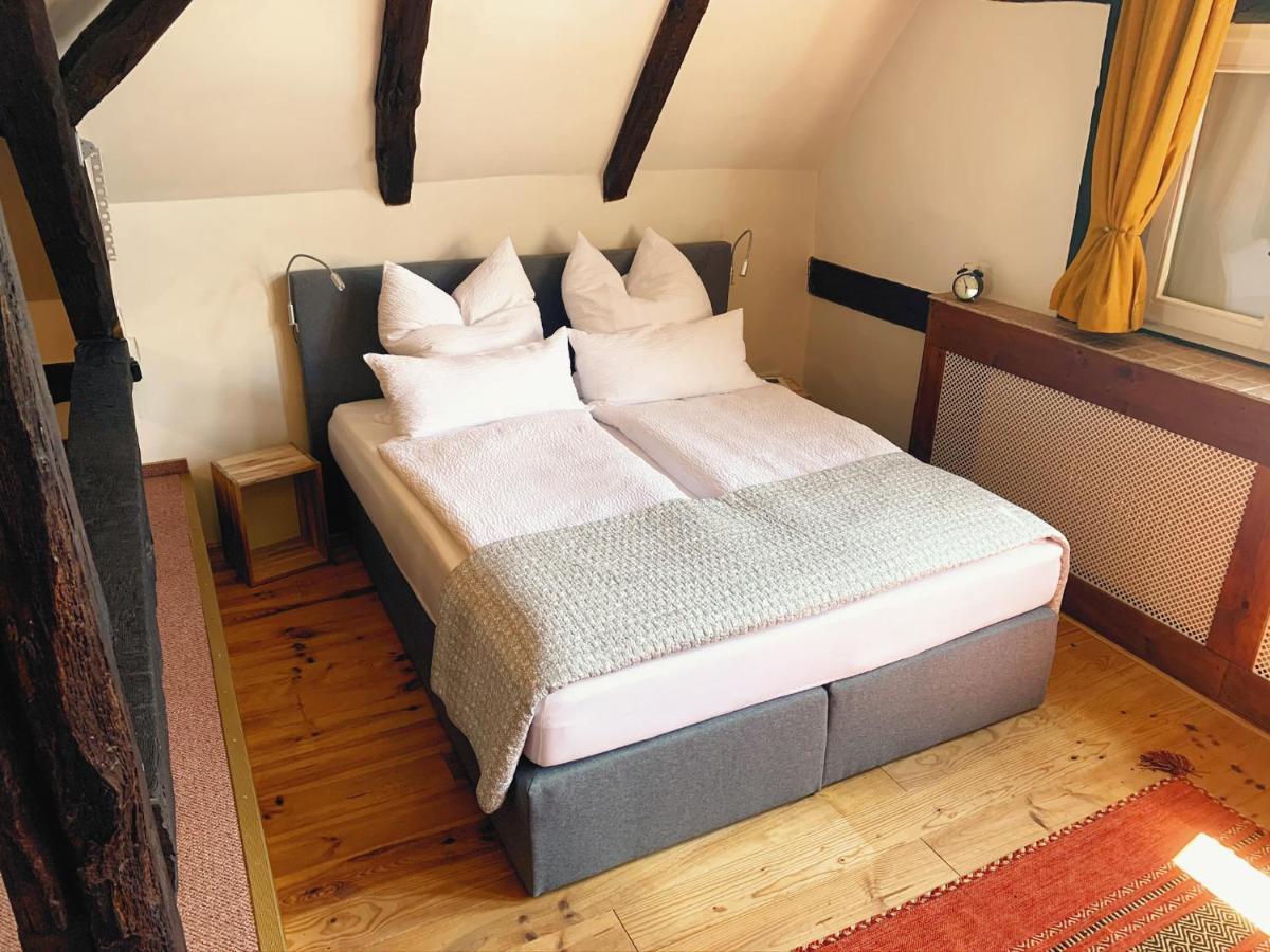 Historische Ferienwohnung Mit Kamin In Lich Exteriör bild